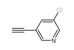 3-氯-5-炔基吡啶结构式