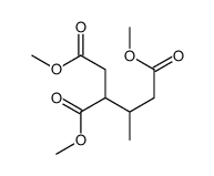 trimethyl 3-methylbutane-1,2,4-tricarboxylate Structure