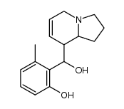 2-[(1,2,3,5,8,8a-hexahydro-indolizin-8-yl)-hydroxy-methyl]-3-methyl-phenol结构式
