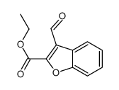 ethyl 3-formyl-1-benzofuran-2-carboxylate结构式