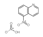 dihydroxy-oxo-azanium; 5-nitroquinoline Structure