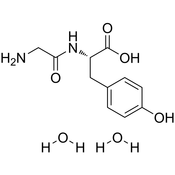 N-甘氨酰-L-酪氨酸二水合物图片