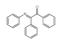 1,2-diphenyl-2-phenylimino-ethanone结构式