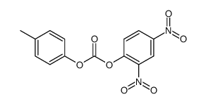 4-methylphenyl 2,4-dinitrophenyl carbonate Structure