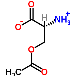 O-Acetyl-D-serine Structure