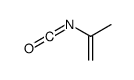 2-isocyanatoprop-1-ene结构式