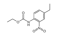 (4-ethyl-2-nitro-phenyl)-carbamic acid ethyl ester结构式