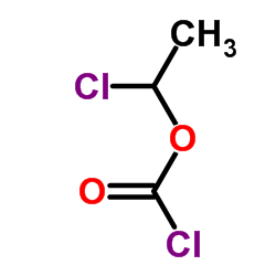 1-氯乙基氯甲酸酯结构式
