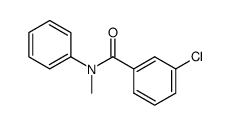 3-chloro-N-methyl-N-phenylbenzamide Structure
