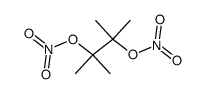 2,3-dimethyl-2,3-dinitroxy-butane Structure