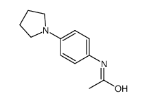 N-(4-(Pyrrolidin-1-yl)phenyl)acetamide Structure