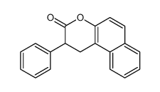 2-phenyl-1,2-dihydrobenzo[f]chromen-3-one结构式