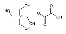 TETRAKIS(HYDROXYMETHYL)PHOSPHONIUMOXALATE(1:1) structure