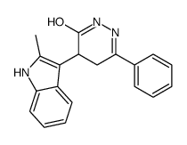 4-(2-Methyl-1H-indol-3-yl)-6-phenyl-4,5-dihydro-3(2H)-pyridazinone Structure
