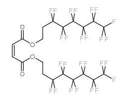 BIS(1H,1H,2H,2H-PERFLUOROOCTYL)MALEATE Structure