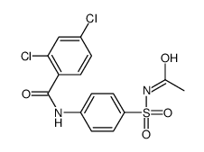N-[4-(Acetylsulfamoyl)phenyl]-2,4-dichlorobenzamide Structure