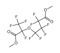 dimethyl perfluoro(2-methyl-3-oxa-heptane-1,7-dioate) Structure