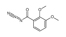 2.3-Dimethoxybenzoylazid Structure