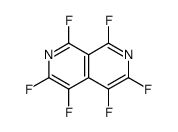 2,7-Naphthyridine, 1,3,4,5,6,8-hexafluoro- Structure