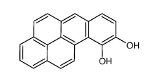 benzo[a]pyrene-9,10-diol结构式