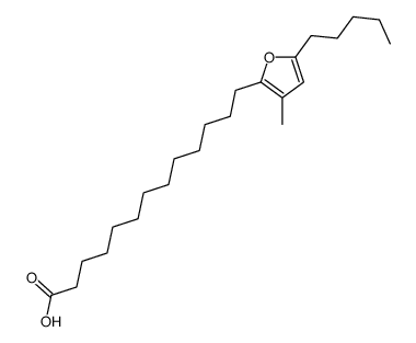 3-Methyl-5-pentyl-2-furantridecanoic Acid Structure