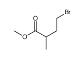 methyl 4-bromo-2-methylbutanoate Structure