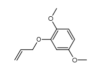 2-(allyloxy)-1,4-dimethoxybenzene结构式