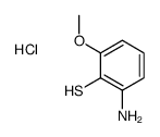 2-amino-6-methoxybenzenethiol,hydrochloride Structure