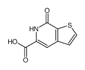 7-oxo-6,7-dihydro-thieno[2,3-c]pyridine-5-carboxylic acid结构式
