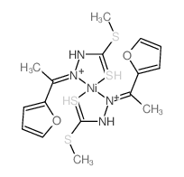 bis[N-[2-(1-aziridinyl)ethyl]salicylaldimino]nickel(II)结构式