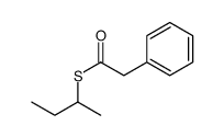 S-butan-2-yl 2-phenylethanethioate结构式