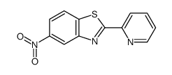 5-硝基-2-(2-吡啶)苯并噻唑结构式