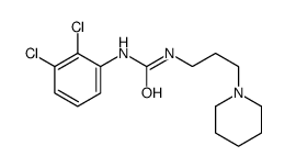 1-(2,3-dichlorophenyl)-3-(3-piperidin-1-ylpropyl)urea Structure