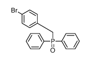 1-bromo-4-(diphenylphosphorylmethyl)benzene Structure