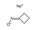 sodium salt of cyclobutanone oxime Structure
