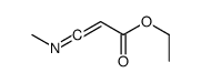 ethyl 3-methyliminoprop-2-enoate结构式