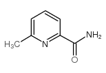 6-甲基吡啶-2-甲酰胺结构式