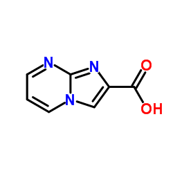 咪唑[1,2-A]嘧啶-2-羧酸结构式