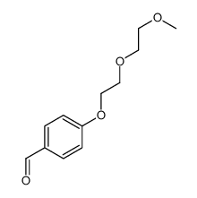 4-[2-(2-methoxyethoxy)ethoxy]benzaldehyde Structure