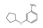 3-环戊基氧基-苯胺结构式