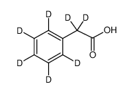 苯乙酸-d7结构式
