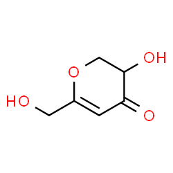 4H-Pyran-4-one, 2,3-dihydro-3-hydroxy-6-(hydroxymethyl)- (9CI) Structure