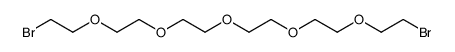 Bromo-PEG5-bromide结构式