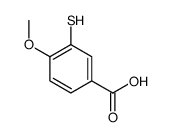 4-methoxy-3-sulfanylbenzoic acid Structure