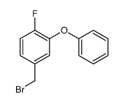 4-(bromomethyl)-1-fluoro-2-phenoxybenzene Structure