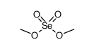 dimethoxy selenium dioxide Structure