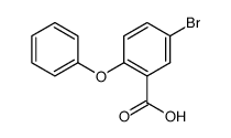 5-bromo-2-phenoxy-benzoic acid结构式