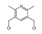 2,6-dimethyl-3,5-bis(chloromethyl)pyridine Structure
