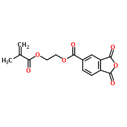 4-甲基丙烯酰氧基偏苯三酸酐结构式