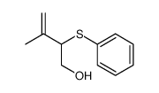 2-(phenylthio)-3-methyl-3-buten-1-ol Structure